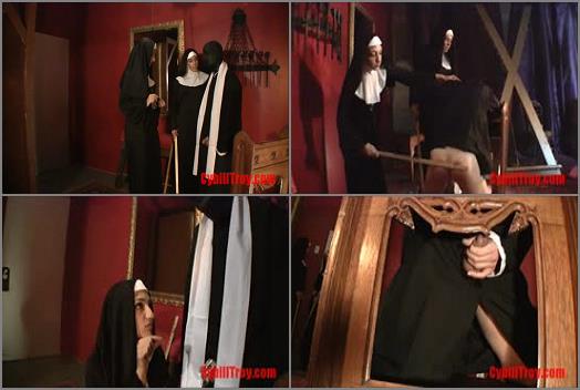 Cybill Troy FemDom AntiSex League  Vow of Chastity   Sister Troy and Mother Superior DeLuca preview