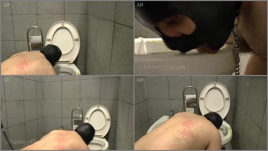 MISTRESS GAIA  PUNISHING MY TOILET SLAVE preview