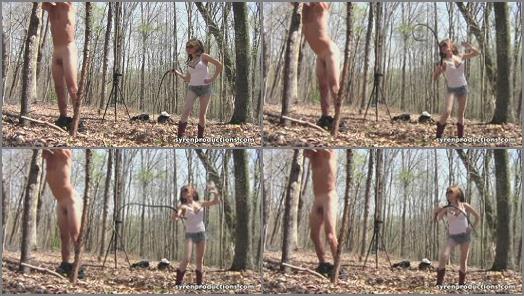 Syrenproductions – Mistress Aleana’s Queendom – Bullwhipped In The Wilderness Part 2