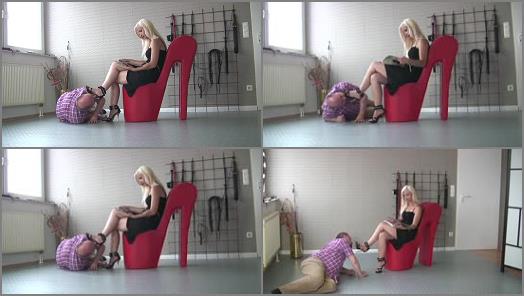 FEMDOMPOVCLIPS  Lick my dirty soles slave preview