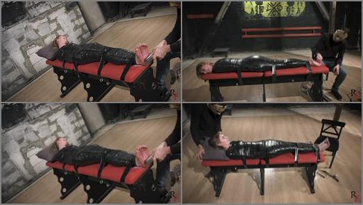 Tickle feet – Russian Fetish – Mummification, tickling and a little foot torture for Katrina’s soles