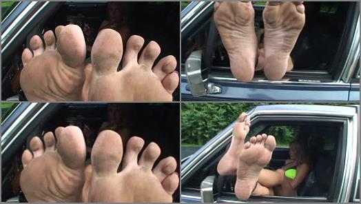 Muddy foot – Sweet Southern Feet – Jenna J’s Car Soles