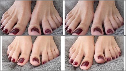 Pedicure toes – Stella Liberty – Candy Appe Toe Tease