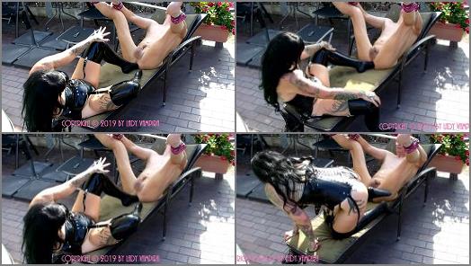 Rubberdomme –  Pin Up Domination by Lady Vampira – Summer Fetish F*sting Fun Part 2