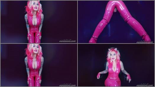 Latex Fetish –  Worship Violet Doll – Stroke For Pussy JOI