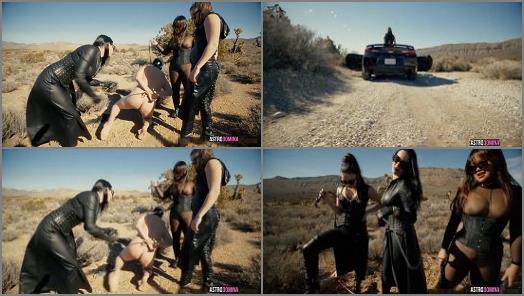 Tied – Astrodomina, Raevyn Rose & Alexandra Snow starring in video ‘DEBTS TO BE PAID’ of ‘AstroDomina’ studio