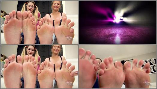 Soles fetish – Aubree Lane, Maia Evon – Total Foot Humiliation