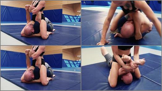 Scissored –   ‘Mega Gym Brno #9 – Tap Out Or Blackout’ of ‘Mixed Wrestling Zone’ studio
