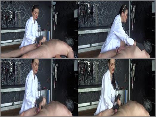 Handjob Domination – Lady Victoria Valente – 1st examination and handjob after surgery Part 2 –  Nurse Victoria