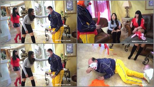 Ballbusting – Astro Domina ( BOOT DOMINATION) REAL HOUSEWIVES BALLBUST PERVY THE CLOWN