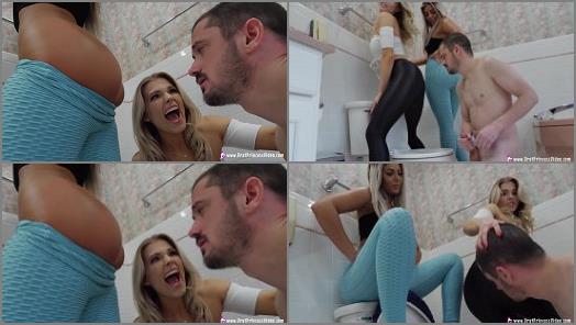 Brat Princess 2  Amber and Ava  Mutt Has a Date with a Toilet Extreme Humiliation preview