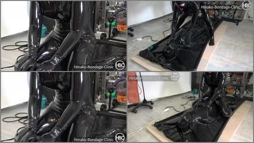 Hinako Bondage Clinic  Latex Vacuum Bed With Dick Hole  Part 2 preview