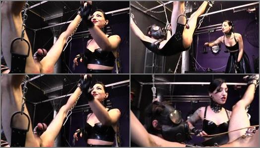 Cybill Troy FemDom AntiSex League  Sentenced to Chastity Hell Part 2 CANING preview