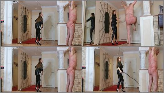 Red Ass – Goddess Lena – W Whipping without mercy