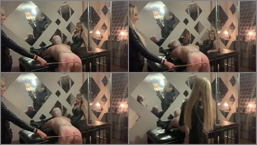 Mistress With A Cane – Lady Darkangel UK – a double session with mistress vixen