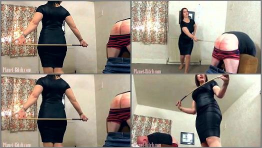 Femdom Whipping And Caning – Planet Bitch – Lazy slaves must be thrashed