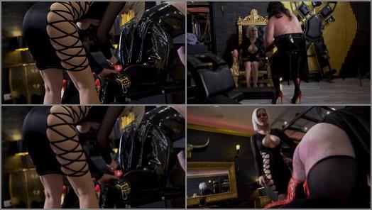 Baroness femdom leather whip The golden chamber preview
