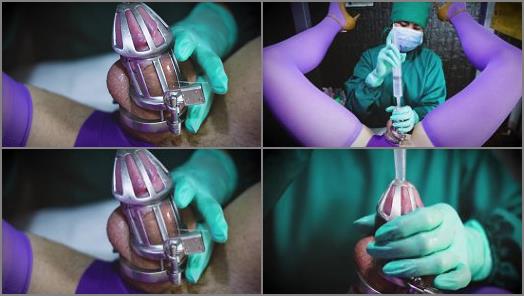 Domina Fire medical femdom Sadistic Nurse 6  Sounding in Chastity preview