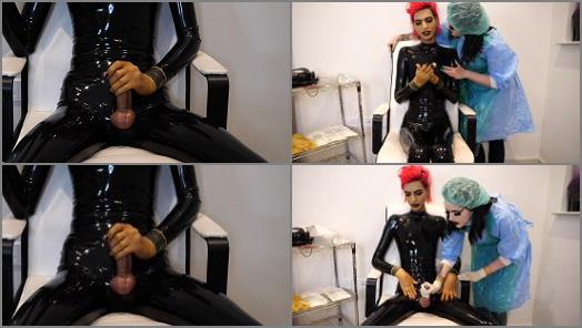 Latex – Empress Poison – First part of a clinic on semen extraction